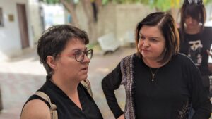 Логистическая опереция по доставке еды в Ашкелон: адвокат Виктория Ройтман (Наш Дом Петах-Тиква ל) и вице-мэр Ашкелона Софья Бейлина (Наш Дом Ашкелон ל(